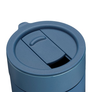 Tasse en céramique siliconée de 300 ml. Bouchon amovible en PP avec ouverture à glissière 13