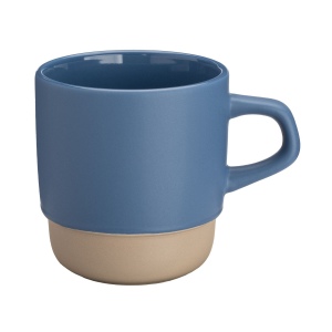 Mug en céramique de 320 ml. Empilable. Extérieur mat et intérieur poli 9