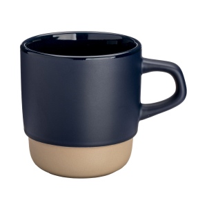 Mug en céramique de 320 ml. Empilable. Extérieur mat et intérieur poli 11