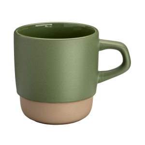 Mug en céramique de 320 ml. Empilable. Extérieur mat et intérieur poli 12