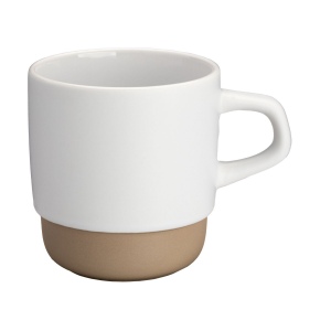 Mug en céramique de 320 ml. Empilable. Extérieur mat et intérieur poli 15