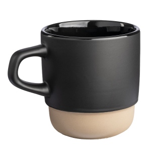 Mug en céramique de 320 ml. Empilable. Extérieur mat et intérieur poli 7