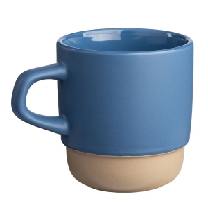 Mug en céramique de 320 ml. Empilable. Extérieur mat et intérieur poli 2
