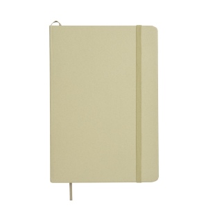 Carnet de notes avec couverture en résidus de fruits et fermeture élastique 25
