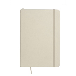 Carnet de notes avec couverture en résidus de fruits et fermeture élastique 15