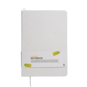 Carnet de notes avec couverture en résidus de fruits et fermeture élastique 7