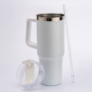 Tasse de marche thermique en acier inoxydable de 900 ml 9
