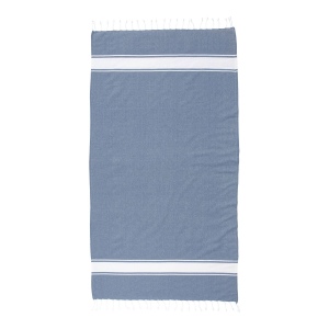 Serviette de plage en coton recyclé 150 g/m2 certifiée GRS 17