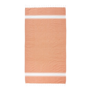 Serviette de plage en coton recyclé 150 g/m2 certifiée GRS 19