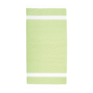 Serviette de plage en coton recyclé 150 g/m2 certifiée GRS 9
