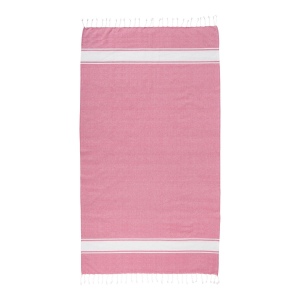 Serviette de plage en coton recyclé 150 g/m2 certifiée GRS 15