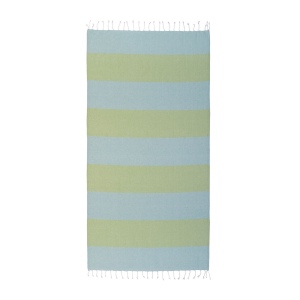 Serviette de plage/Fouta en coton recyclé 180 g/m2 certifiée GRS 7