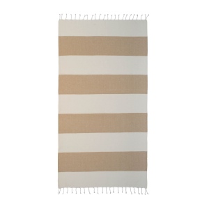 Serviette de plage/Fouta en coton recyclé 180 g/m2 certifiée GRS 9