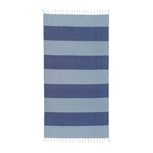 Serviette de plage/Fouta en coton recyclé 180 g/m2 certifiée GRS 13