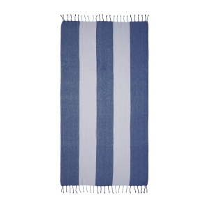 Serviette de plage/Fouta en coton recyclé 180 g/m2 certifiée GRS 16