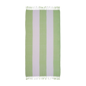 Serviette de plage/Fouta en coton recyclé 180 g/m2 certifiée GRS 8