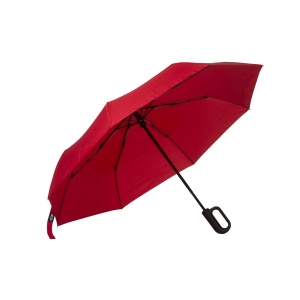 Parapluie automatique en R-PET avec poignée à mousqueton 4