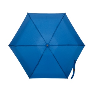 Mini parapluie en R-PET avec manche en bois 5