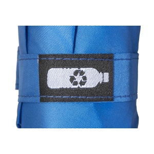 Mini parapluie en R-PET avec manche en bois 6