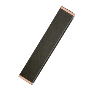 Stylo en aluminium recyclé. Encre GEL et détails en or rose avec boîte en carton 10