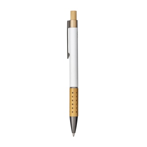 Stylo à bille en aluminium recyclé caoutchouté 24