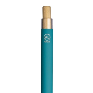 Stylo à bille en aluminium recyclé caoutchouté 11