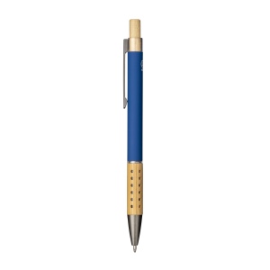 Stylo à bille en aluminium recyclé caoutchouté 12