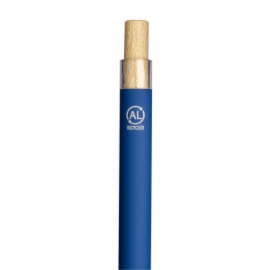 Stylo à bille en aluminium recyclé caoutchouté 13