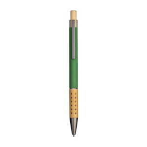Stylo à bille en aluminium recyclé caoutchouté 6