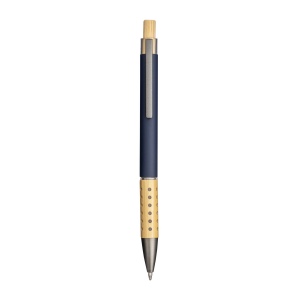 Stylo à bille en aluminium recyclé caoutchouté 5