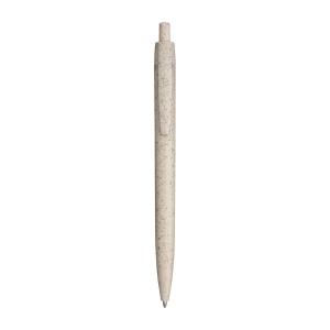 Stylo à déclic fabriqué à partir de paille de blé (50%) et de PP (50%) 3