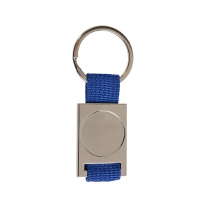 Porte-clés en metal et nylon. Centre à personnaliser avec logo en résin 8