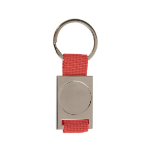 Porte-clés en metal et nylon. Centre à personnaliser avec logo en résin 10