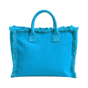 Sac en coton de 450 g/m2. Dote d'une fermeture zippee et d'une poche interieure 8