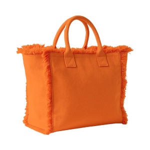 Sac en coton de 450 g/m2. Dote d'une fermeture zippee et d'une poche interieure 5