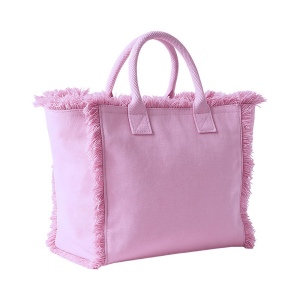 Sac en coton de 450 g/m2. Dote d'une fermeture zippee et d'une poche interieure 4