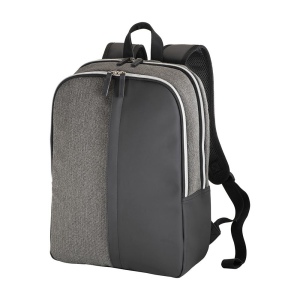 Sac a dos porte PC en simili cuir et polycoton 2