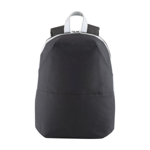 Sac a dos porte PC en Caneva avec insertions en simili cuir a haute visibilite 7