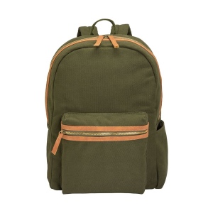 Sac à dos en caneva recyclé avec compartiment pour ordinateur portable rembourré 4