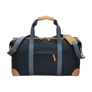 Sac de voyage en caneva recyclé. Bandoulière réglable et amovible avec boucles en métal 14