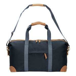 Sac de voyage en caneva recyclé. Bandoulière réglable et amovible avec boucles en métal 15
