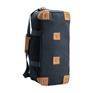 Sac de voyage en caneva recyclé. Bandoulière réglable et amovible avec boucles en métal 16
