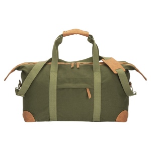 Sac de voyage en caneva recyclé. Bandoulière réglable et amovible avec boucles en métal 6