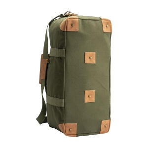 Sac de voyage en caneva recyclé. Bandoulière réglable et amovible avec boucles en métal 8