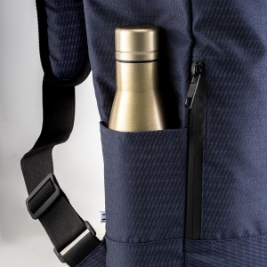 Sac à dos porte pc en polyester recyclé, avec teinture écologique 20