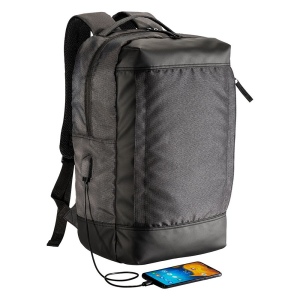 Sac à dos pour pc en polyester recyclé et teinture écologique