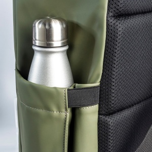 Sac à dos porte PC (15") en PU souple résistant à l'eau 18