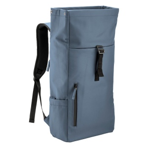 Sac à dos porte PC (15") en PU souple résistant à l'eau 12