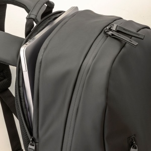Sac à dos porte PC (15") en PU souple résistant à l'eau 14