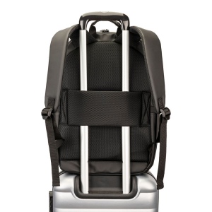 Sac à dos porte PC (15") en PU souple résistant à l'eau 12